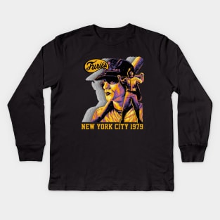 New York City Furies 1979 Kids Long Sleeve T-Shirt